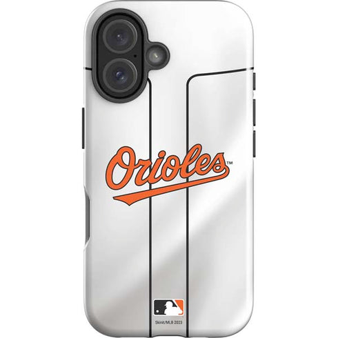 MLB Baltimore Orioles Home Jersey iPhone 16 Impact Case